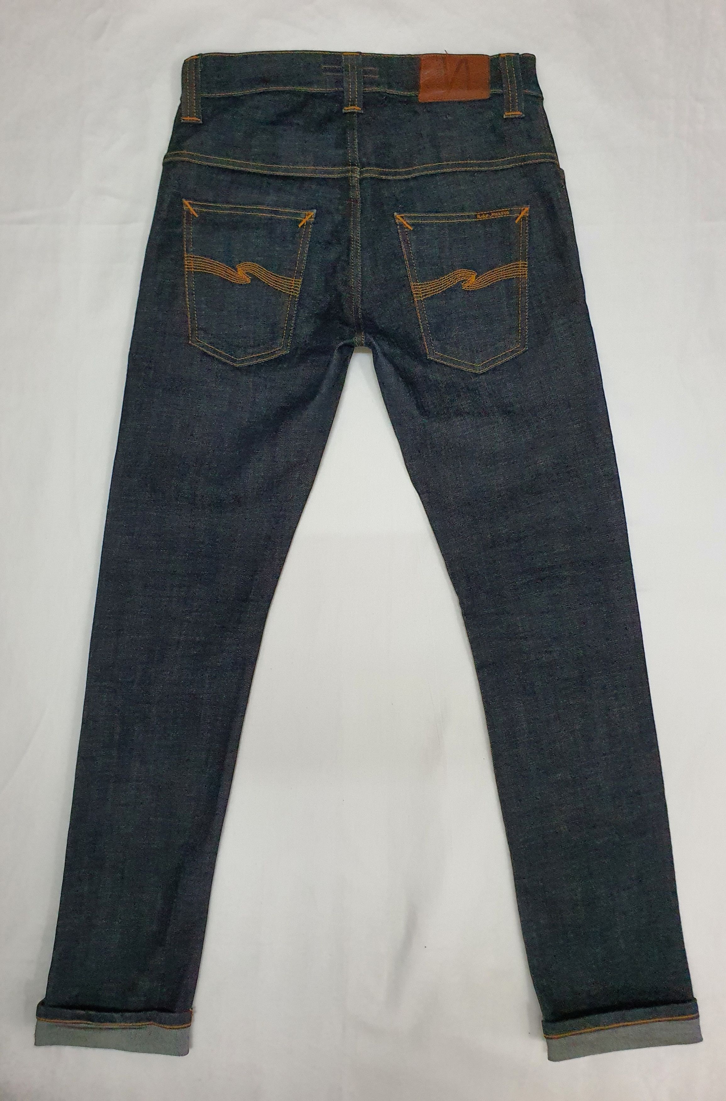 Nudie Jeans Waist 30" Nudie Jeans Thin Finn Dry Twill Stretchable Denim. Size US 30 / EU 46 - 5 Thumbnail