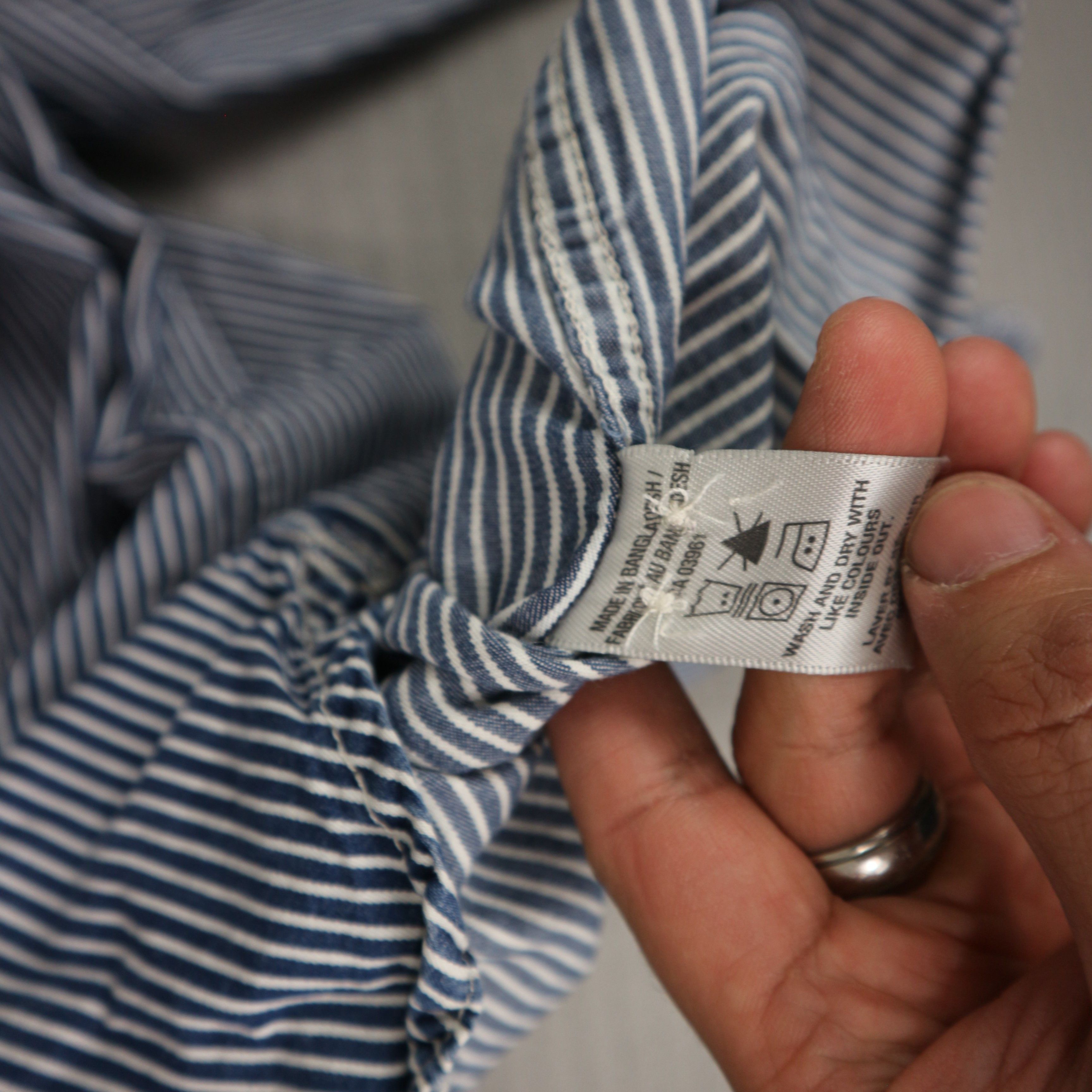 Windriver Windriver Cotton Stripped Button Up Longsleeve Large Size US L / EU 52-54 / 3 - 6 Thumbnail