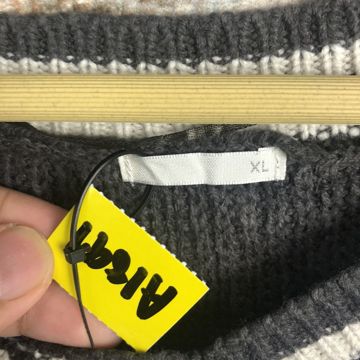 GU × Homespun Knitwear GU japan Grey vintage Knitwear #A1897 Size XL / US 12-14 / IT 48-50 - 9 Thumbnail