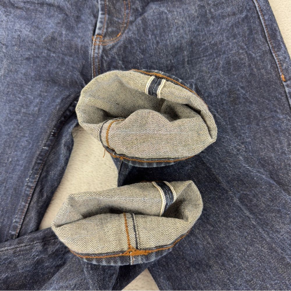The Unbranded Brand Unbranded Tapered Fit 14.5oz Indigo Selvedge Denim Men's Si Size US 31 - 5 Thumbnail