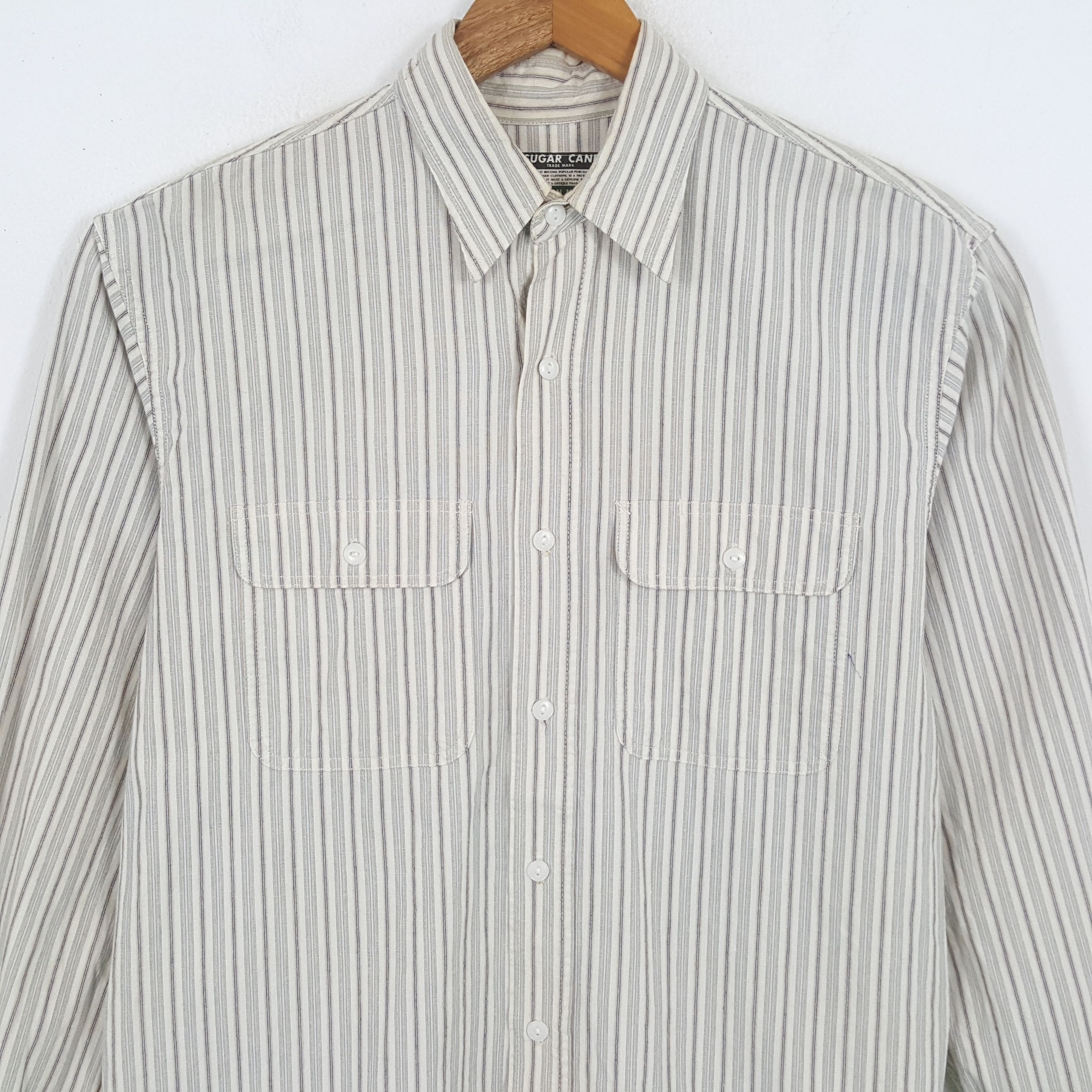 Japanese Brand × Sugar Cane × Vintage Vintage SUGAR CANE Japanese Fashion Brand Shirts Size US L / EU 52-54 / 3 - 2 Thumbnail