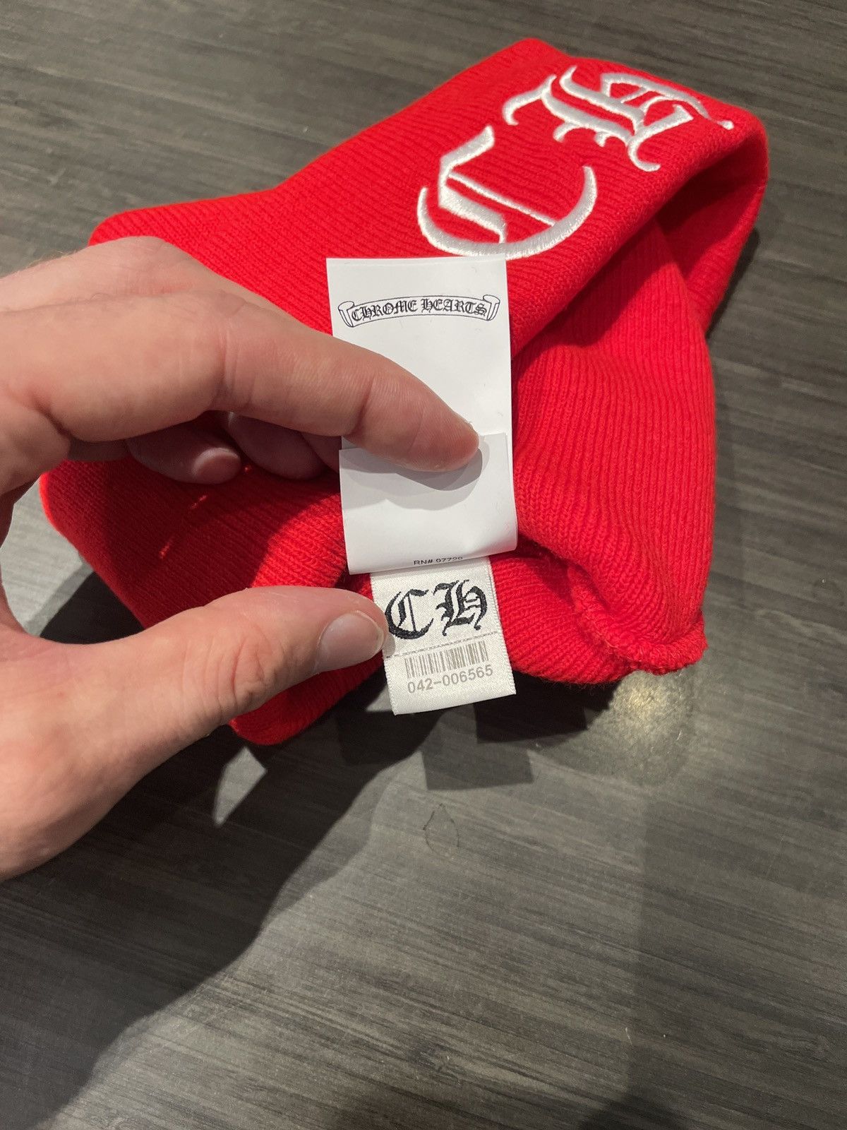 Chrome Hearts Chrome Hearts Online Exclusive Watch Cap Beanie Size ONE SIZE - 6 Thumbnail