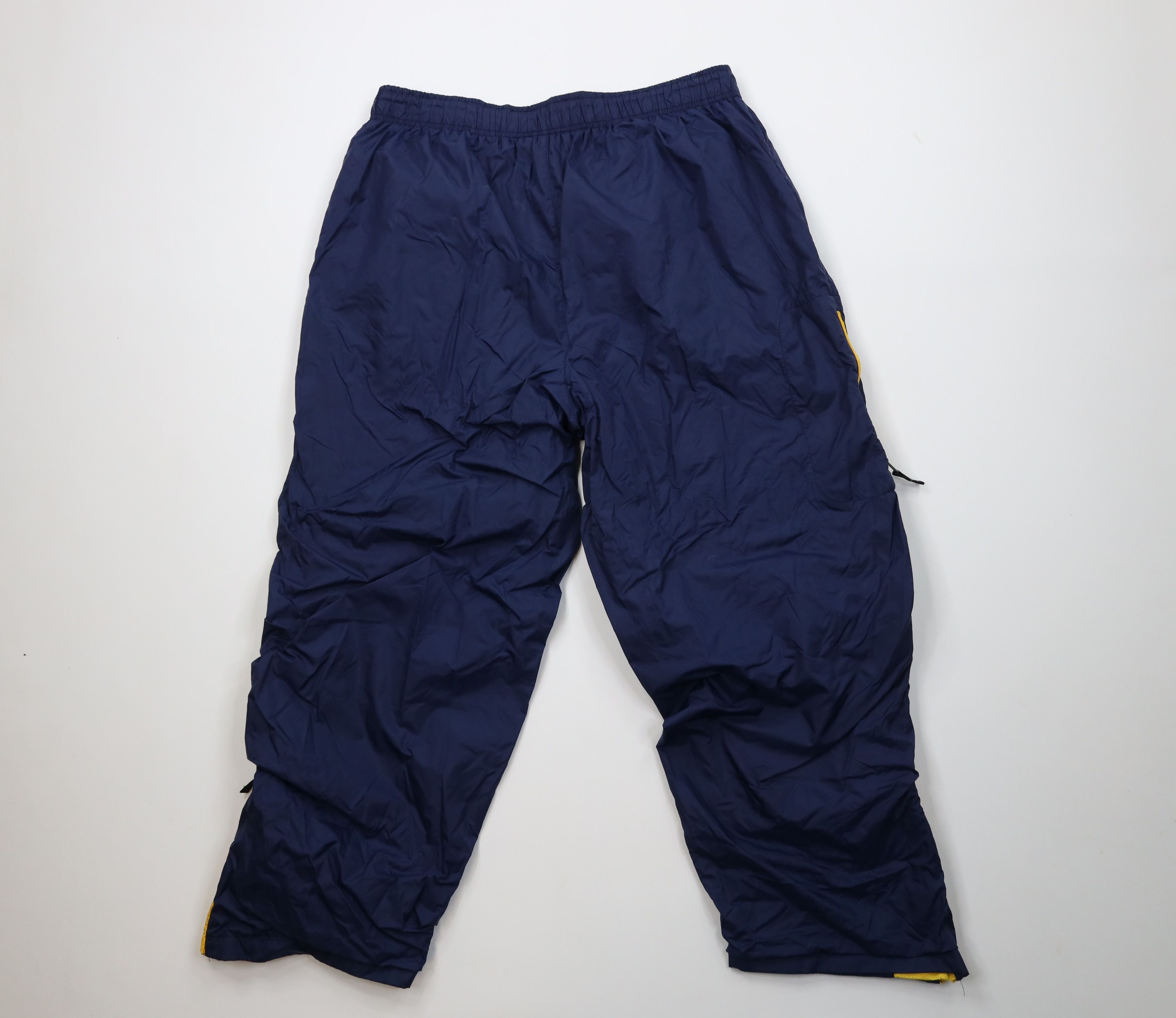 Vintage Vintage 90s University of Michigan Windbreaker Pants Size US 38 / EU 54 - 10 Thumbnail