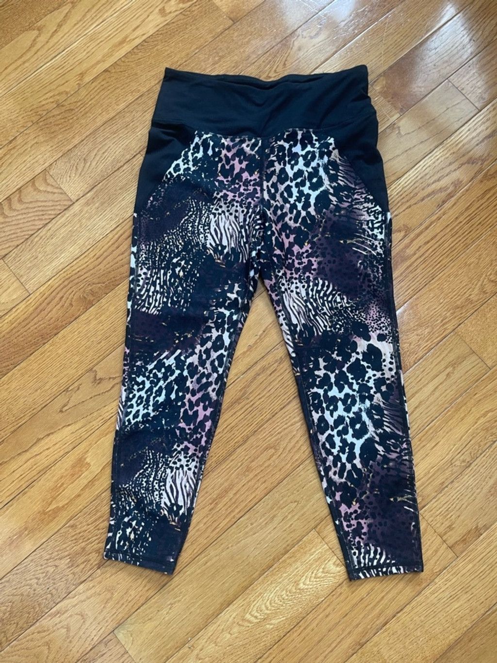 Betsey Johnson Betsey Johnson Performance Animal Print Leggings Sz L Size 30" / US 8 / IT 44 - 2 Thumbnail
