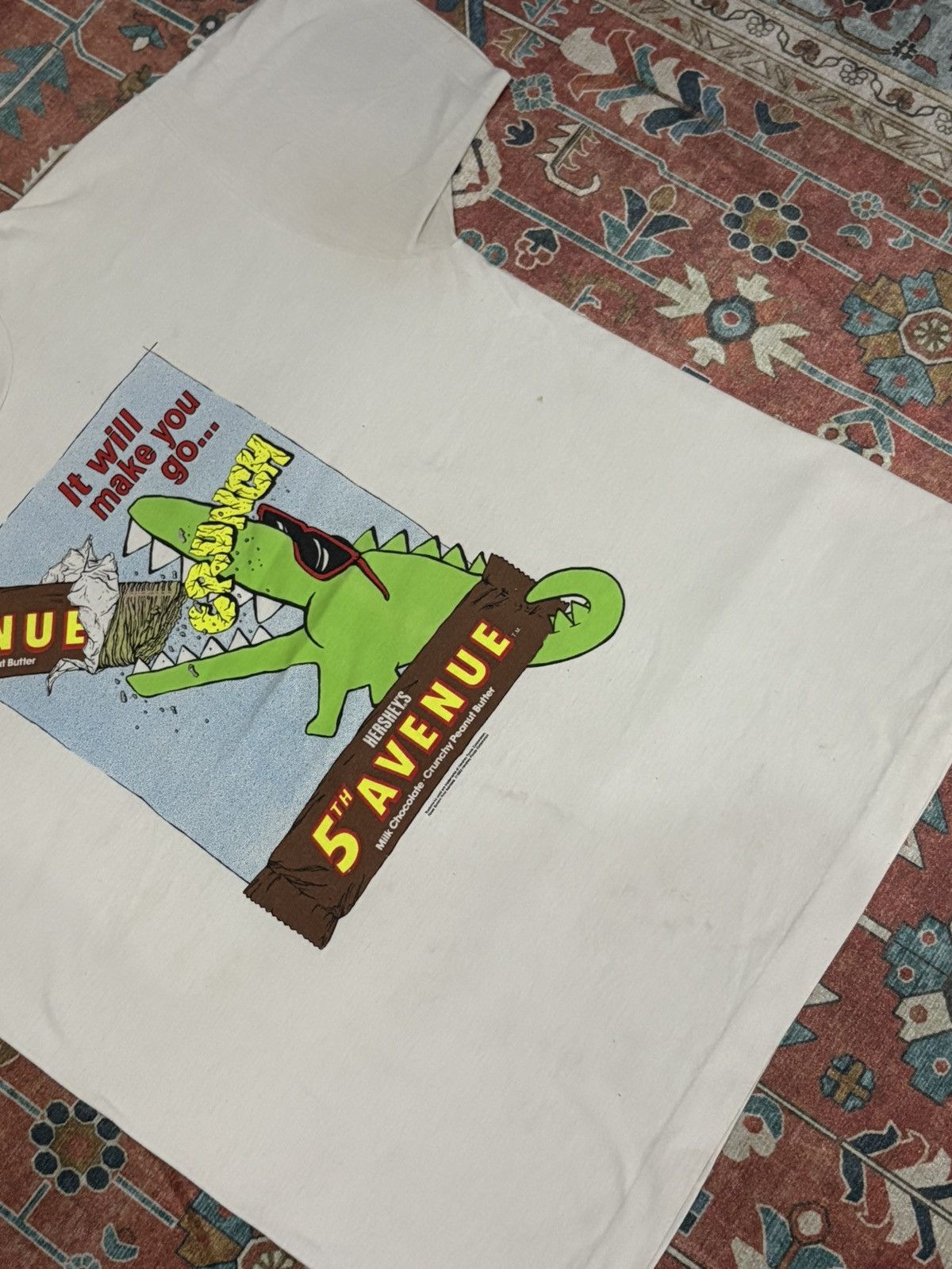 Fruit Of The Loom × Vintage Vintage 90s Hershey’s promo tee Size US XL / EU 56 / 4 - 5 Thumbnail
