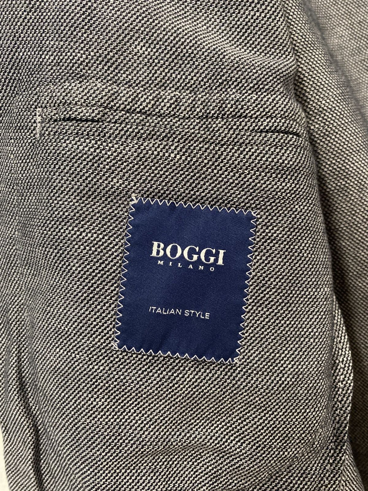 Boggi Boggi Milano unlined two-button blazer with patch pockets 48 Size 48R - 5 Thumbnail