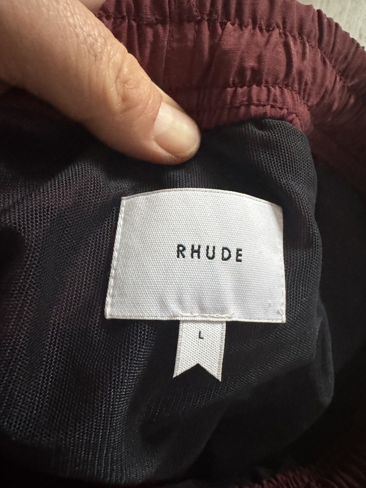 Rhude RHUDE men swim shorts sizes in photos by tape measure Size US 32 / EU 48 - 9 Thumbnail