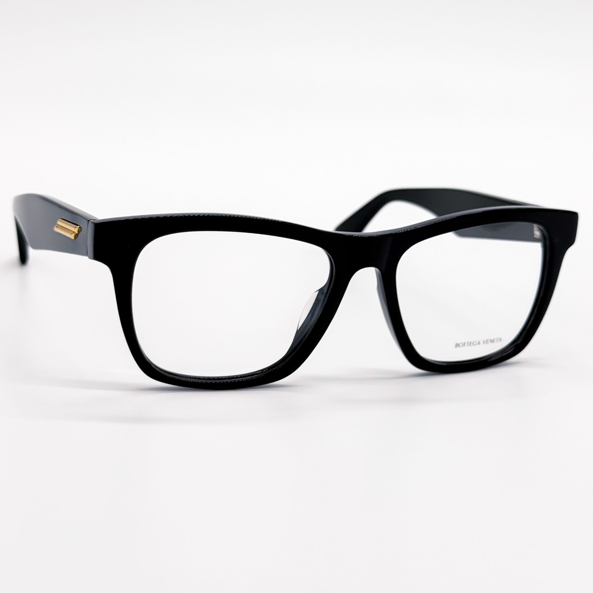 Bottega Veneta NEW BOTTEGA VENETA EYEGLASSES BV1120OA 001 BLACK SQUARE WOME Size ONE SIZE - 4 Thumbnail