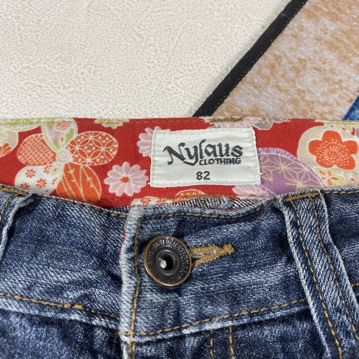 Japanese Brand Nylaus Double Waist Jeans Pants Size US 31 - 4 Thumbnail