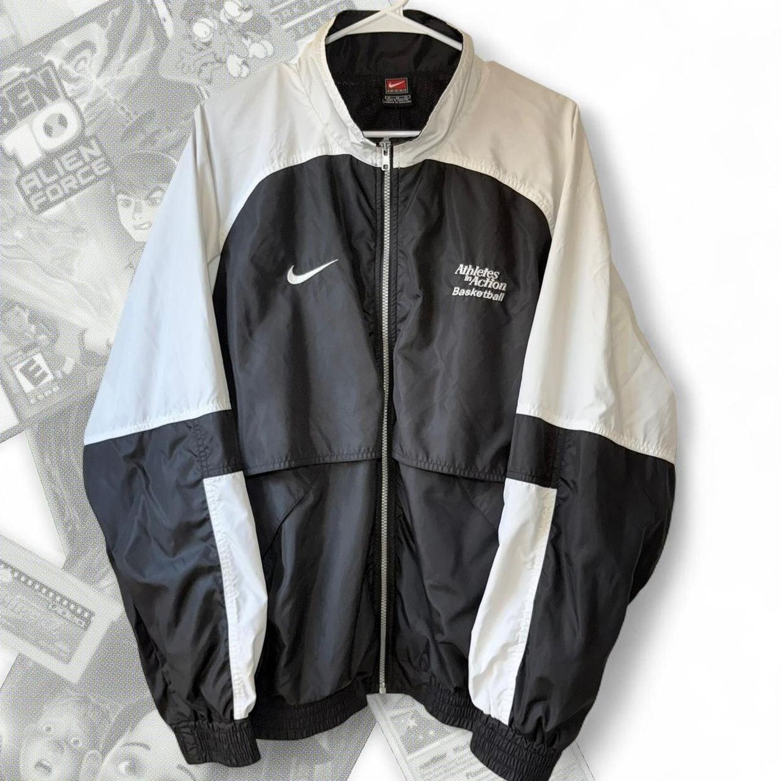 Nike Vintage 90s nike team black Size US XL / EU 56 / 4 - 2 Thumbnail