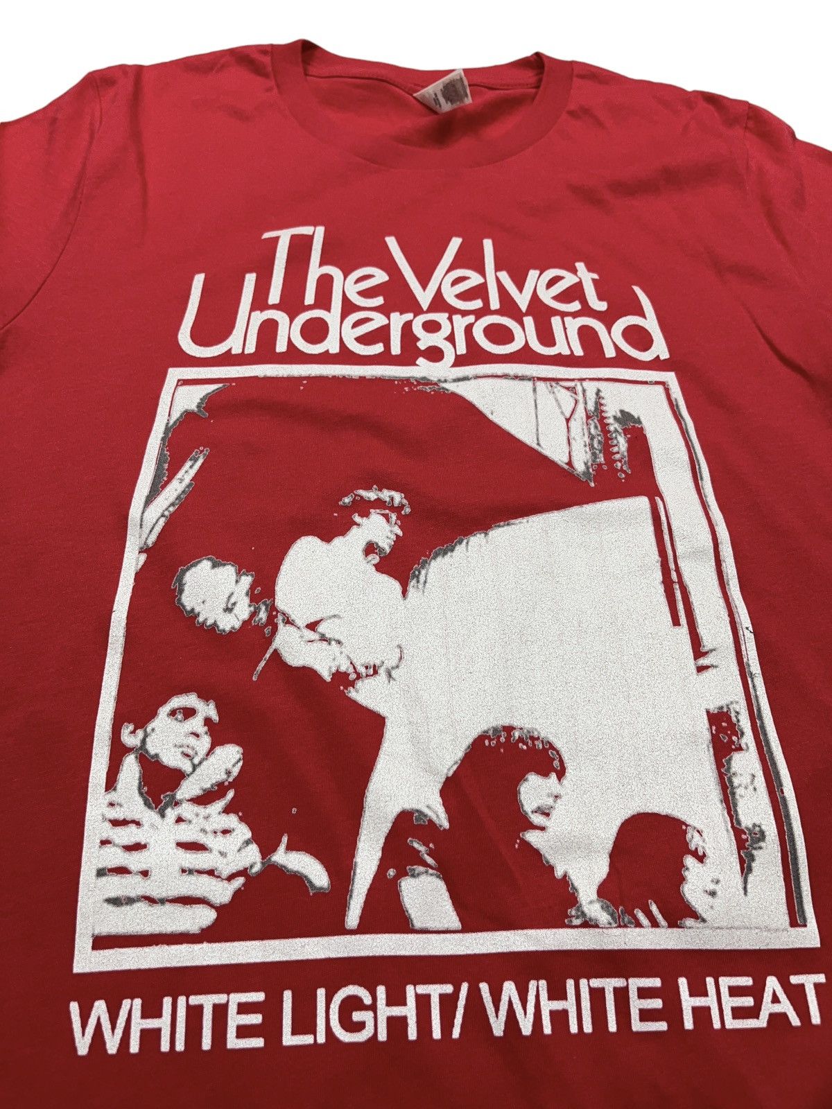 Band Tees Vintage The Velvet Underground White Light/ White Heat Shirt Size US M / EU 48-50 / 2 - 2 Thumbnail