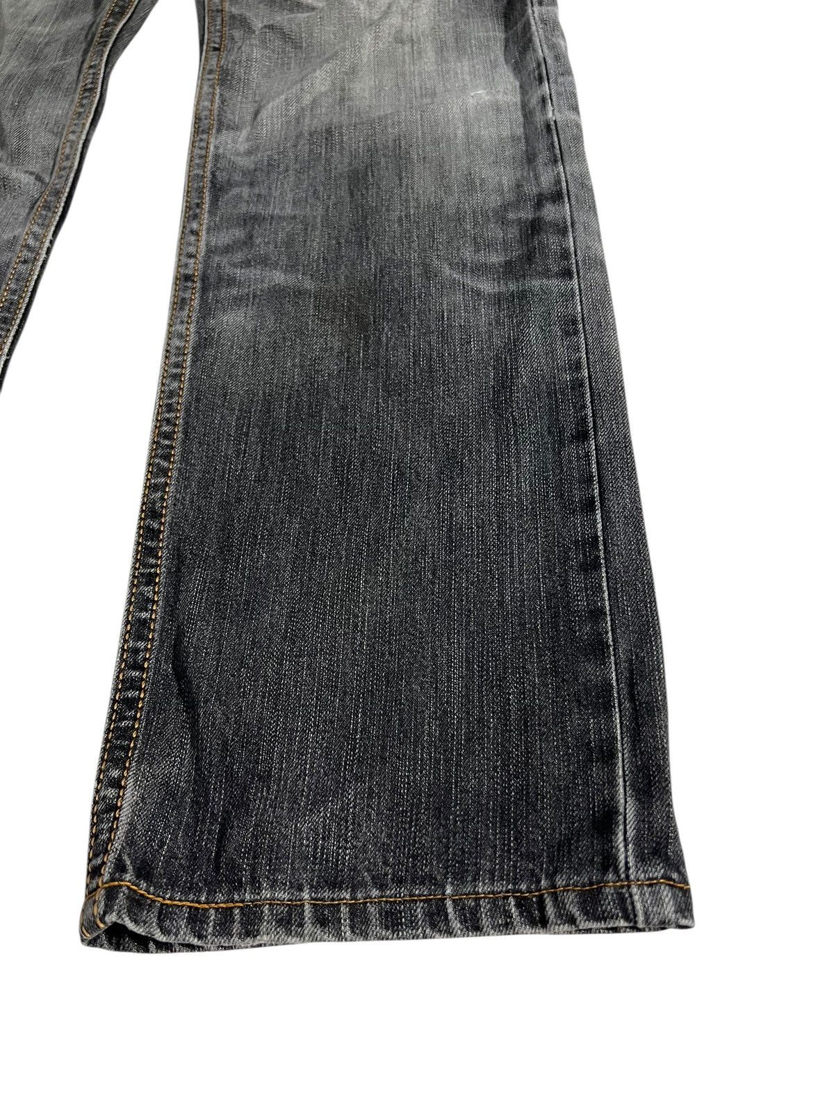 Edwin Flare Jean Edwin Exclusive Vintage XV Navajo Faded Distress Size US 33 - 5 Thumbnail