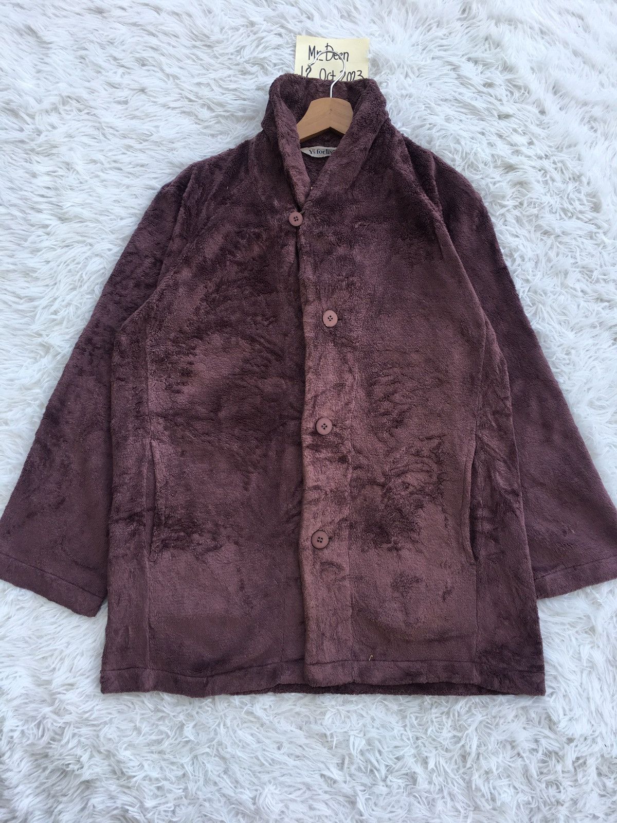 Yohji Yamamoto Rare Vintage Y’s For Living Yohji Yamamoto Fleece Jacket Size US L / EU 52-54 / 3 - 2 Thumbnail