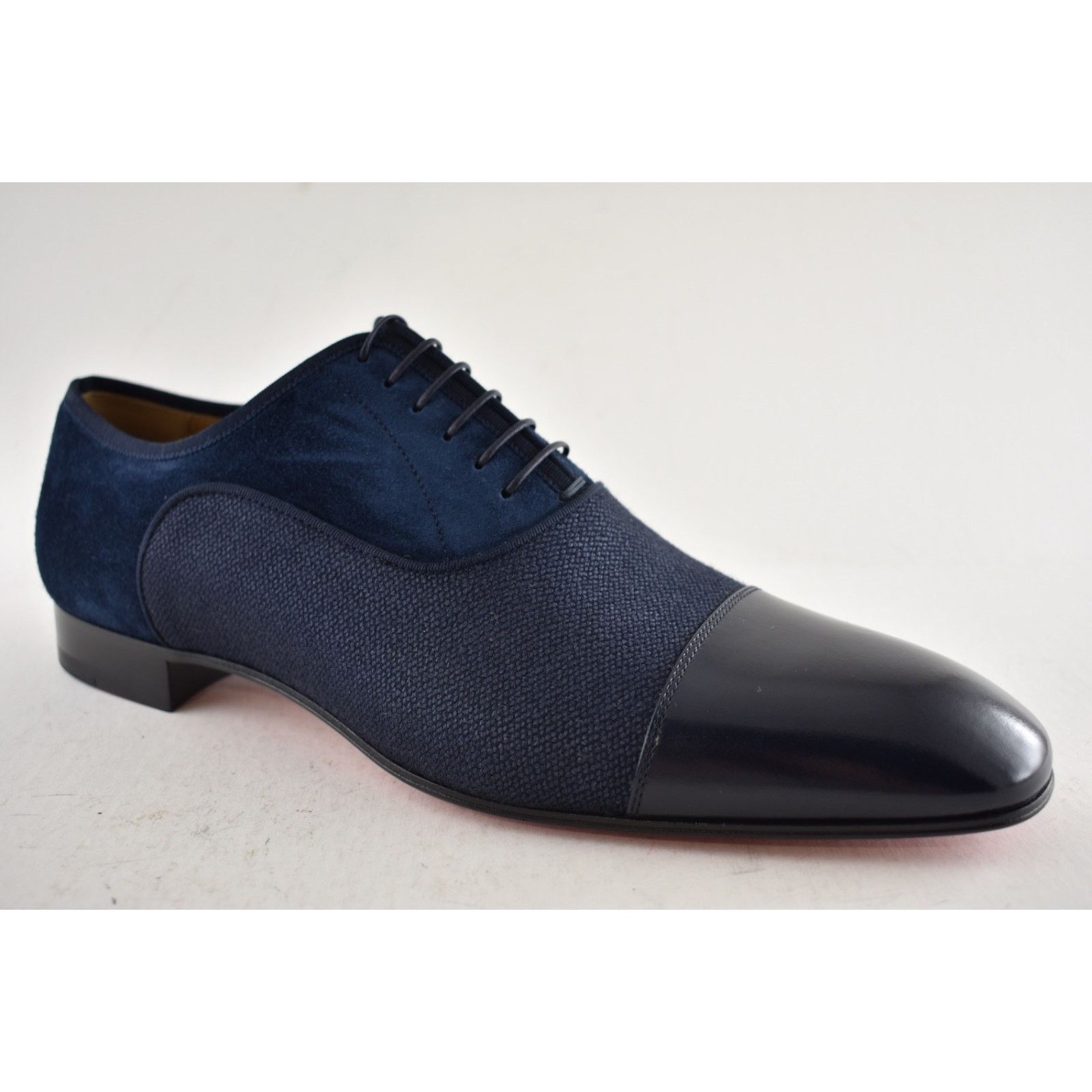 Christian Louboutin Christian Louboutin Blue Lace Up Oxford Dress Loafer 46 13 Size US 13 / EU 46 - 4 Thumbnail