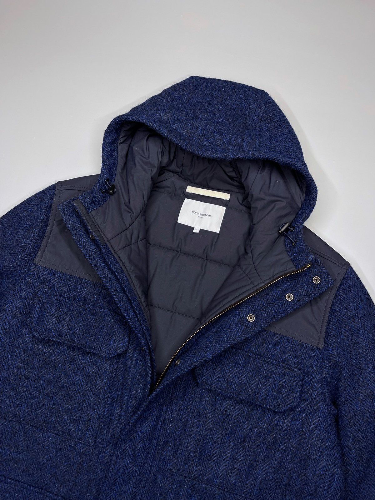 Harris Tweed × Norse Projects Norse Projects x Harris Tweed Jacket Coat Size US XL / EU 56 / 4 - 3 Thumbnail