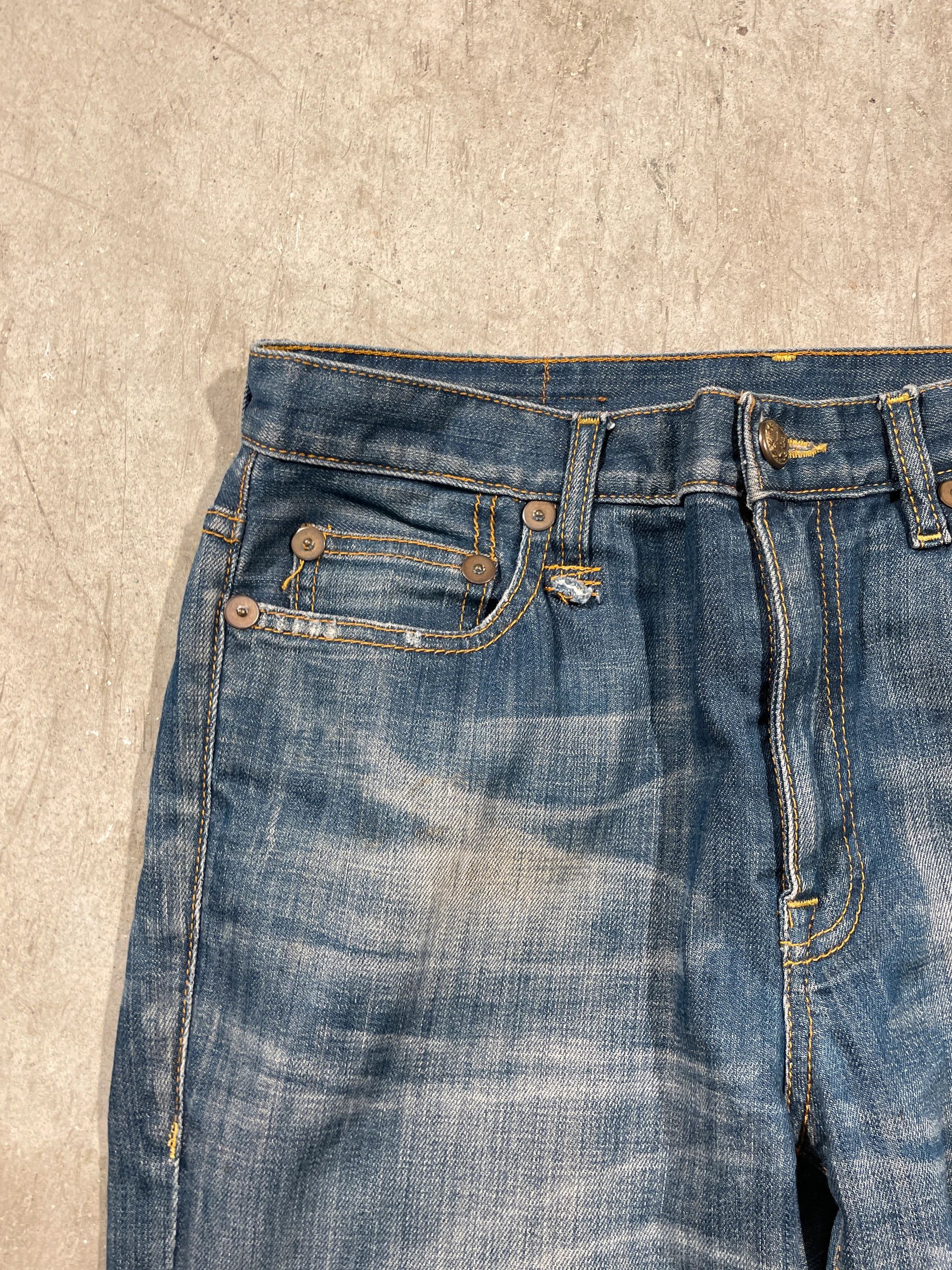 R13 R13 Slouch Skinny Denim Jeans Size 27" / US 4 / IT 40 - 2 Thumbnail