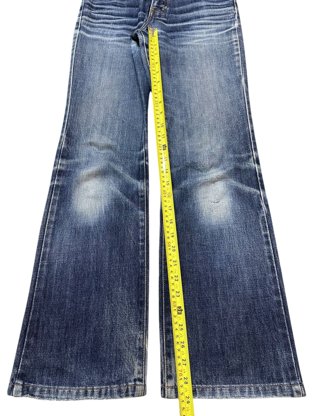 Edwin Vintage Edwin Blue Faded Wash Style Bootcut Jeans Size 27" / US 4 / IT 40 - 13 Thumbnail