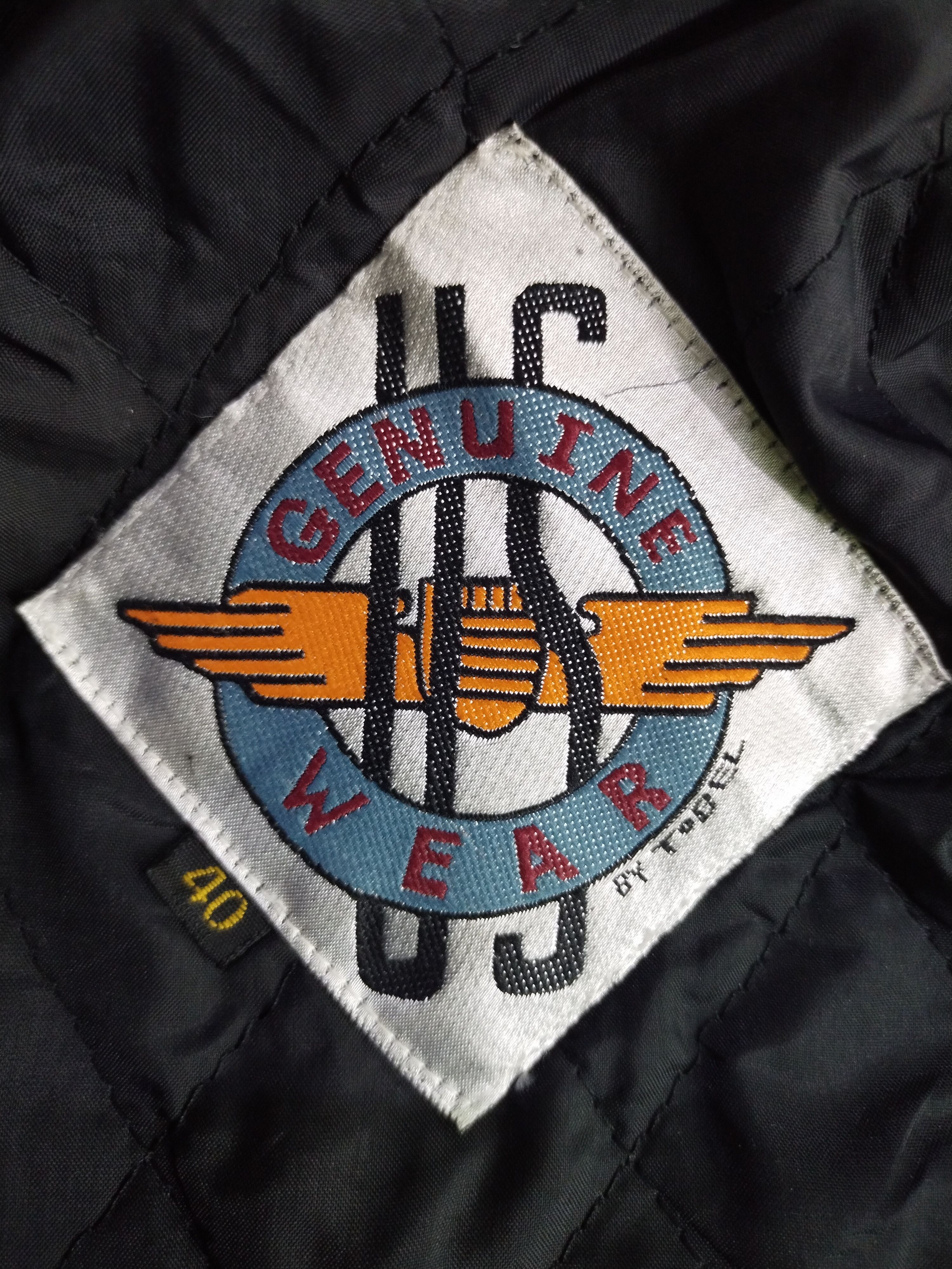 Genuine Leather Vintage Genuine Wear Double Leather Motorcycle Jacket Rare Size US M / EU 48-50 / 2 - 19 Thumbnail