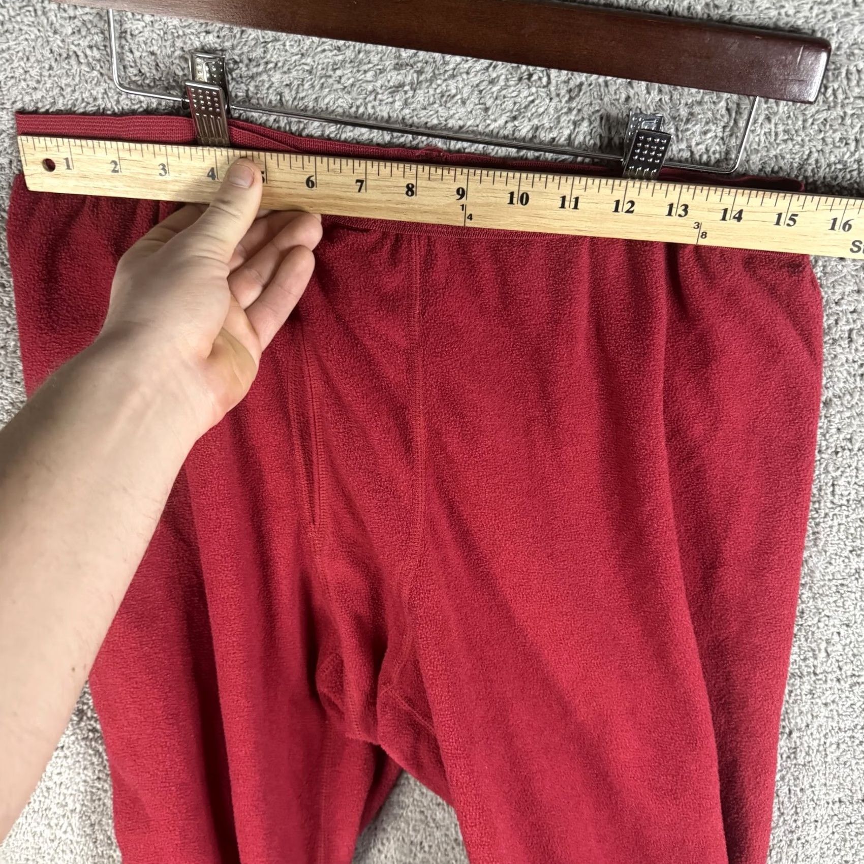 Patagonia Patagonia Capilene Long Johns Mens Large Red Fleece Thermal Base Layer Underwear Size US L / EU 52-54 / 3 - 6 Thumbnail