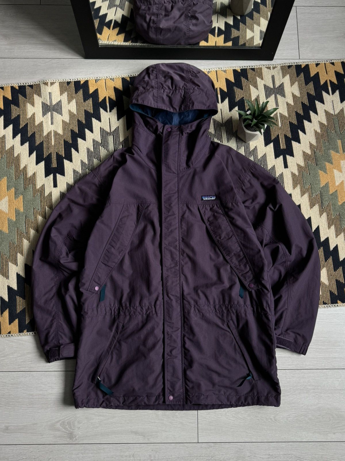 Patagonia Vintage Patagonia Windbreaker Parka Jacket Size US M / EU 48-50 / 2 - 1 Thumbnail