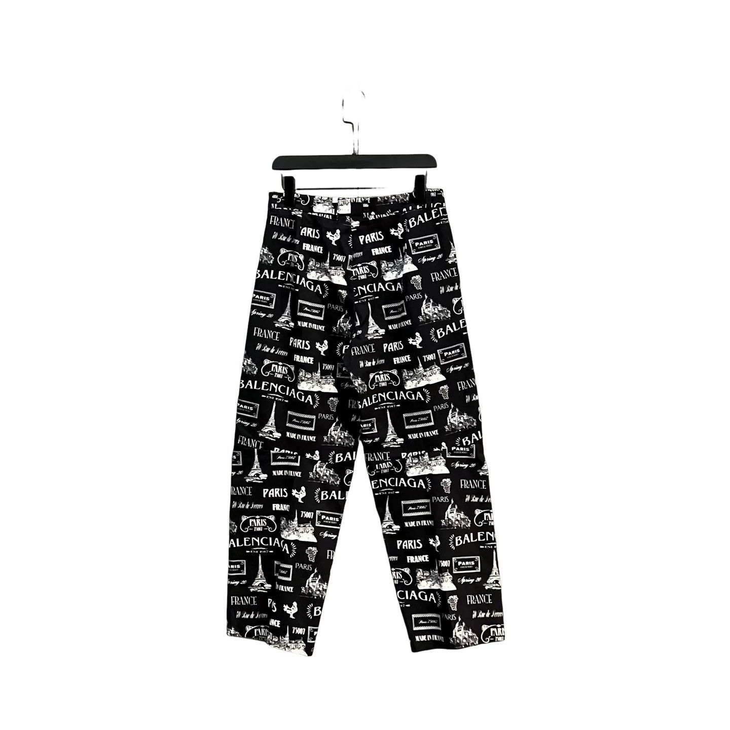 Balenciaga Balenciaga All-Over Logo Denim Jeans 28 Size US 28 / EU 44 - 1 Thumbnail