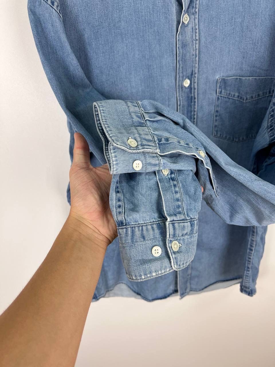 Acne Studios Acne Studios Bruce den denim shirt size L Size US L / EU 52-54 / 3 - 8 Thumbnail