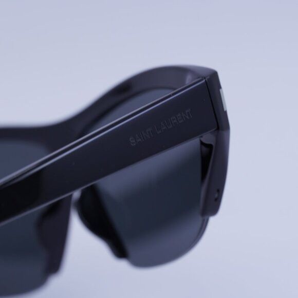 Saint Laurent Paris 🕶️ New Saint Laurent SL704 001 Sunglasses - Shiny Black Size ONE SIZE - 5 Thumbnail