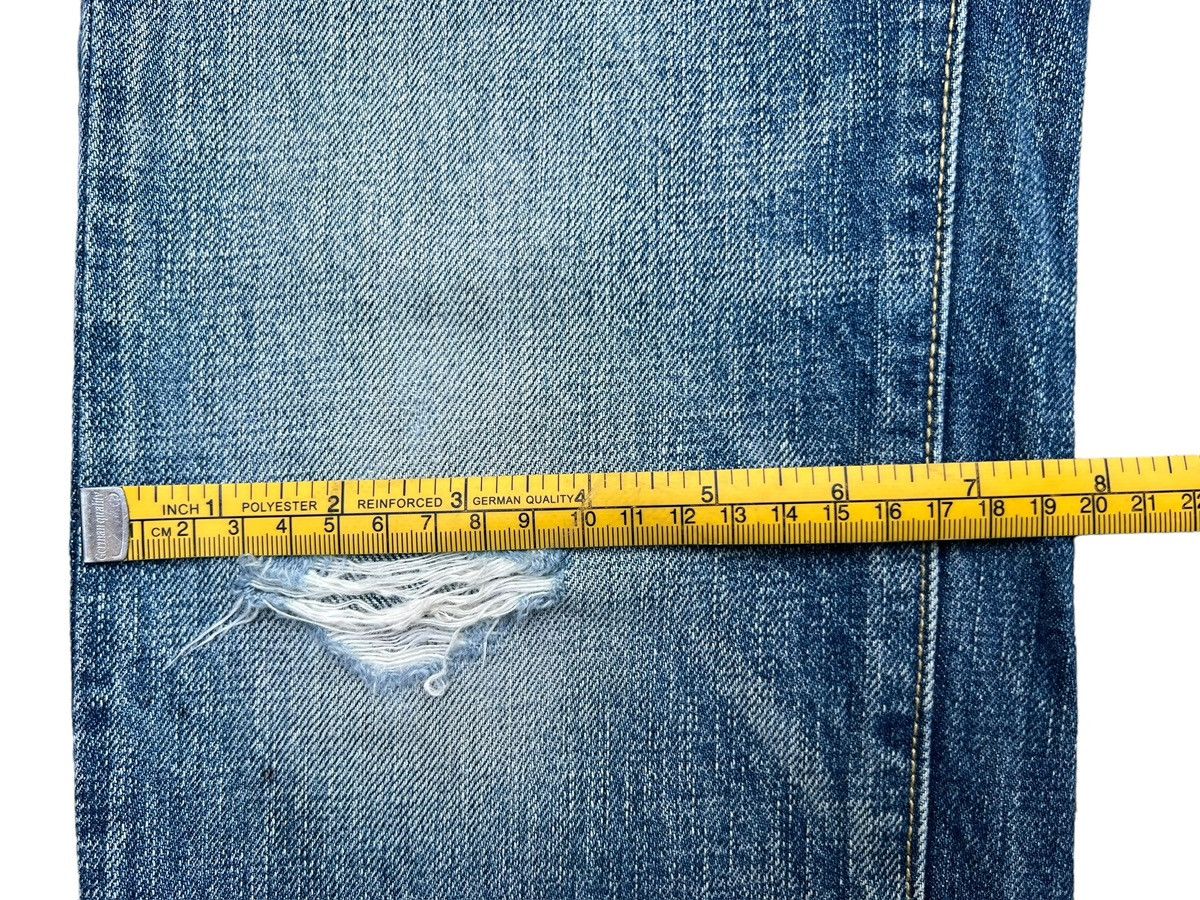 Journal Standard Selvedge Distressed Patchwork Jeans 30x30