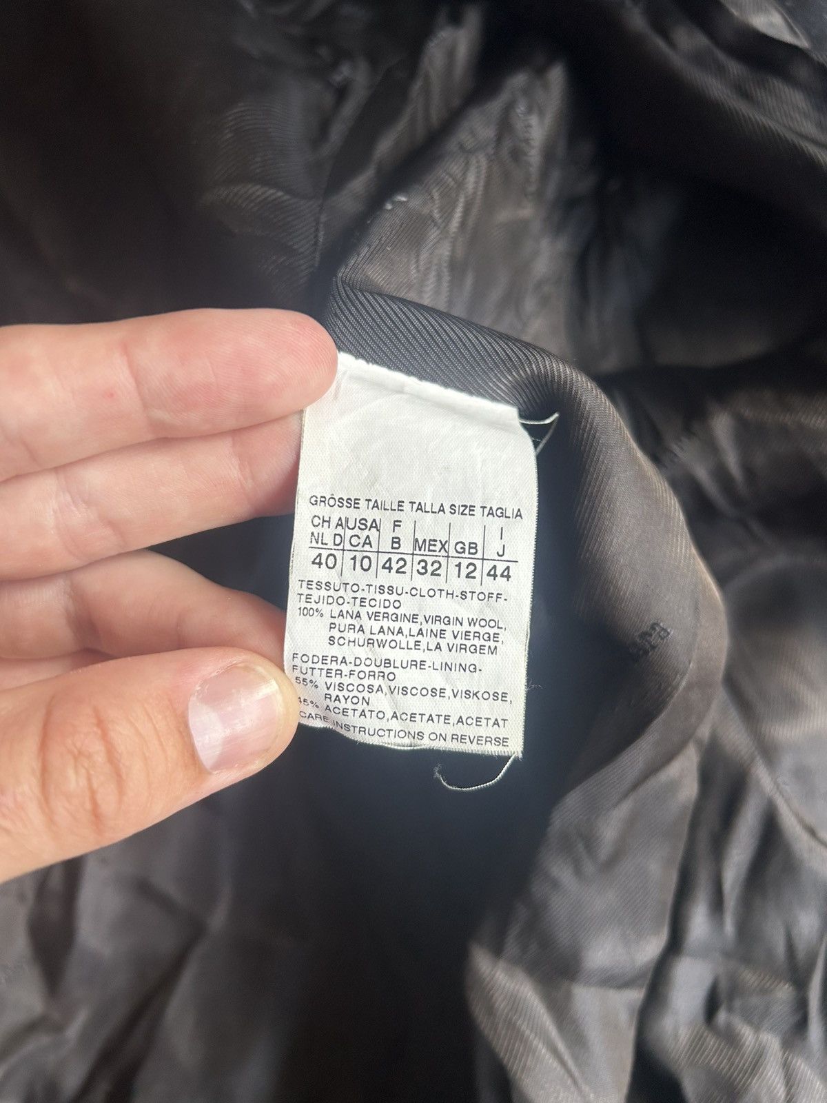 Max Mara Max Mara Heavy Coats 100% Wool Black Avant Garde Size US-10 Size L / US 10 / IT 46 - 15 Thumbnail