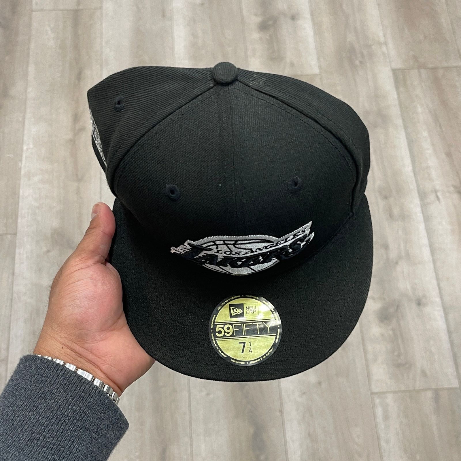 New Era LOS ANGELES LAKERS SIDEPATCH WESTERN CONFERENCE HAT 7 1/4 Size ONE SIZE - 3 Thumbnail