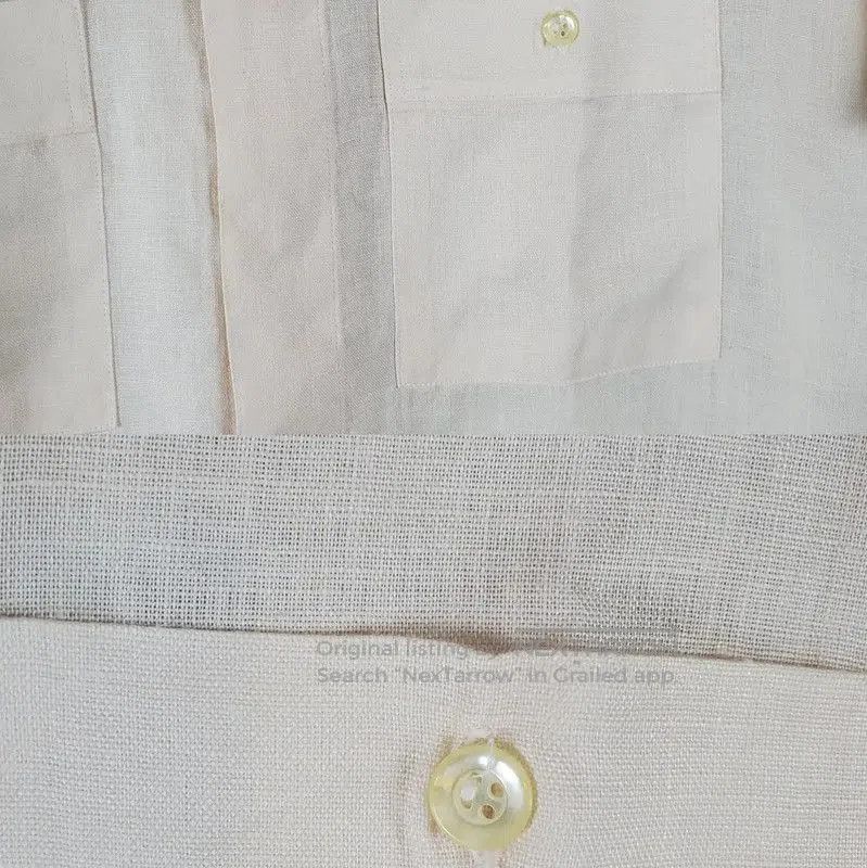 Dior Dior Summer Pink Linen Short Sleeve Shirt . Size US L / EU 52-54 / 3 - 6 Thumbnail