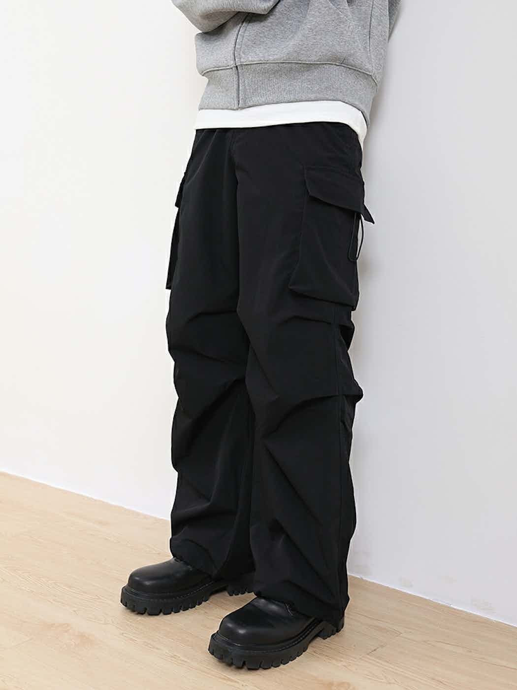 utility pleated outdoor sports cargo pants