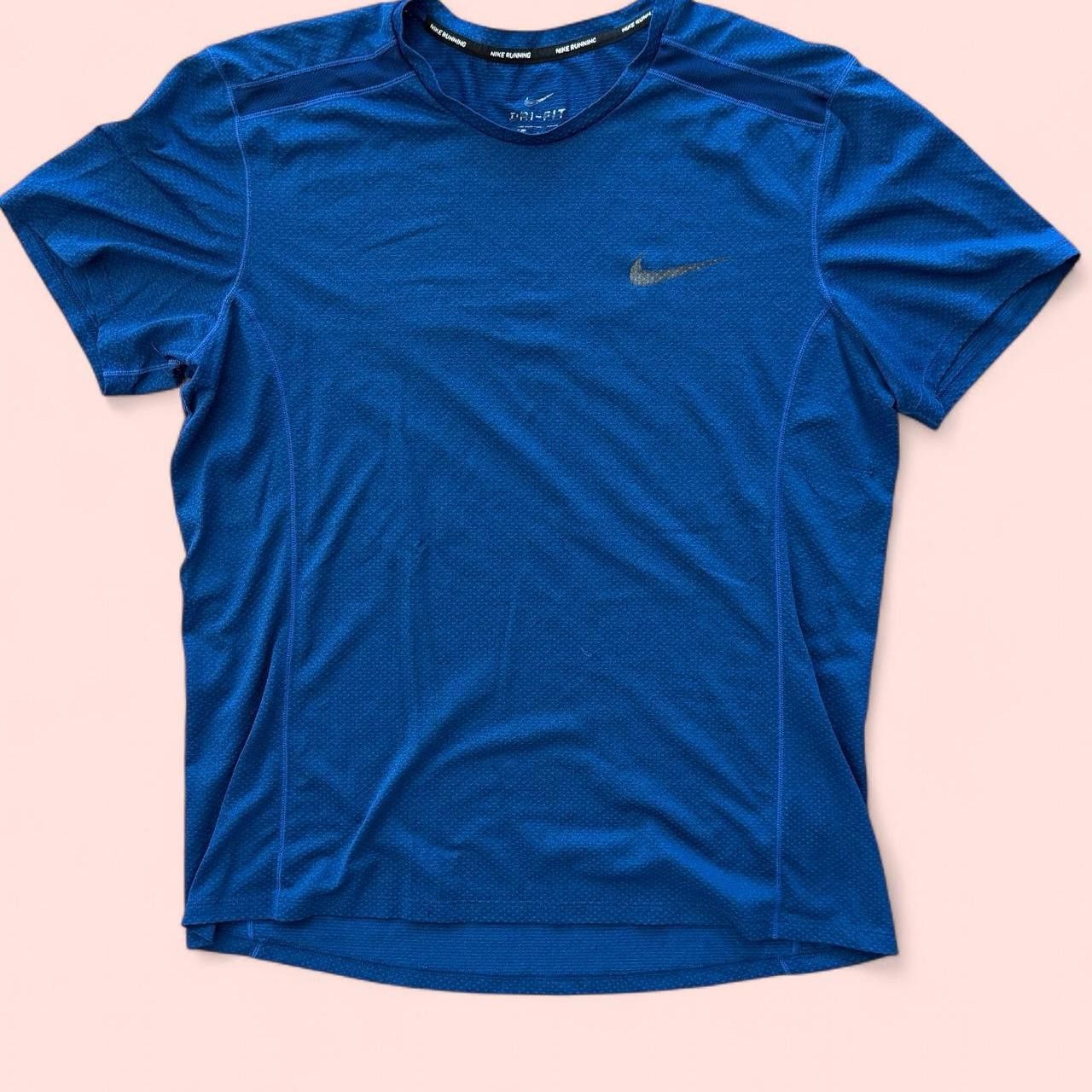Nike Nike Men's blue navy T-shirts Size US L / EU 52-54 / 3 - 1 Thumbnail