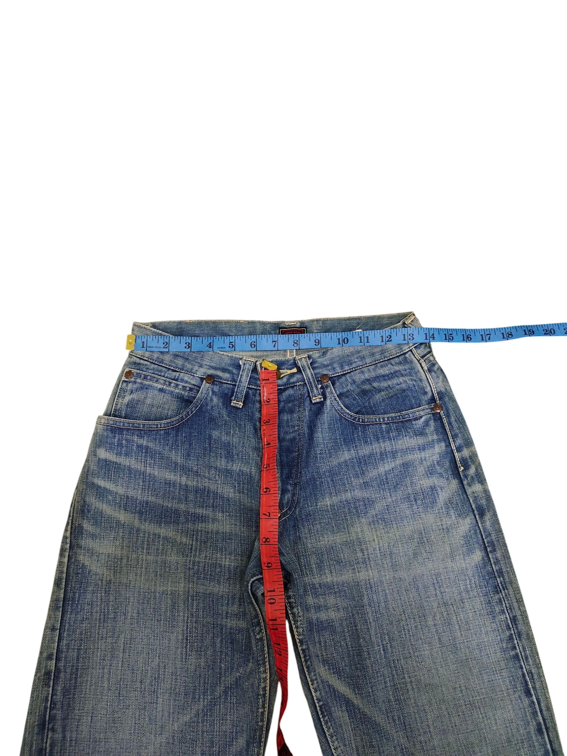 Sugar Cane Vintage 90s Sugar Cane Selvedge Jeans - Clawmark Faded denim Size US 28 / EU 44 - 14 Thumbnail