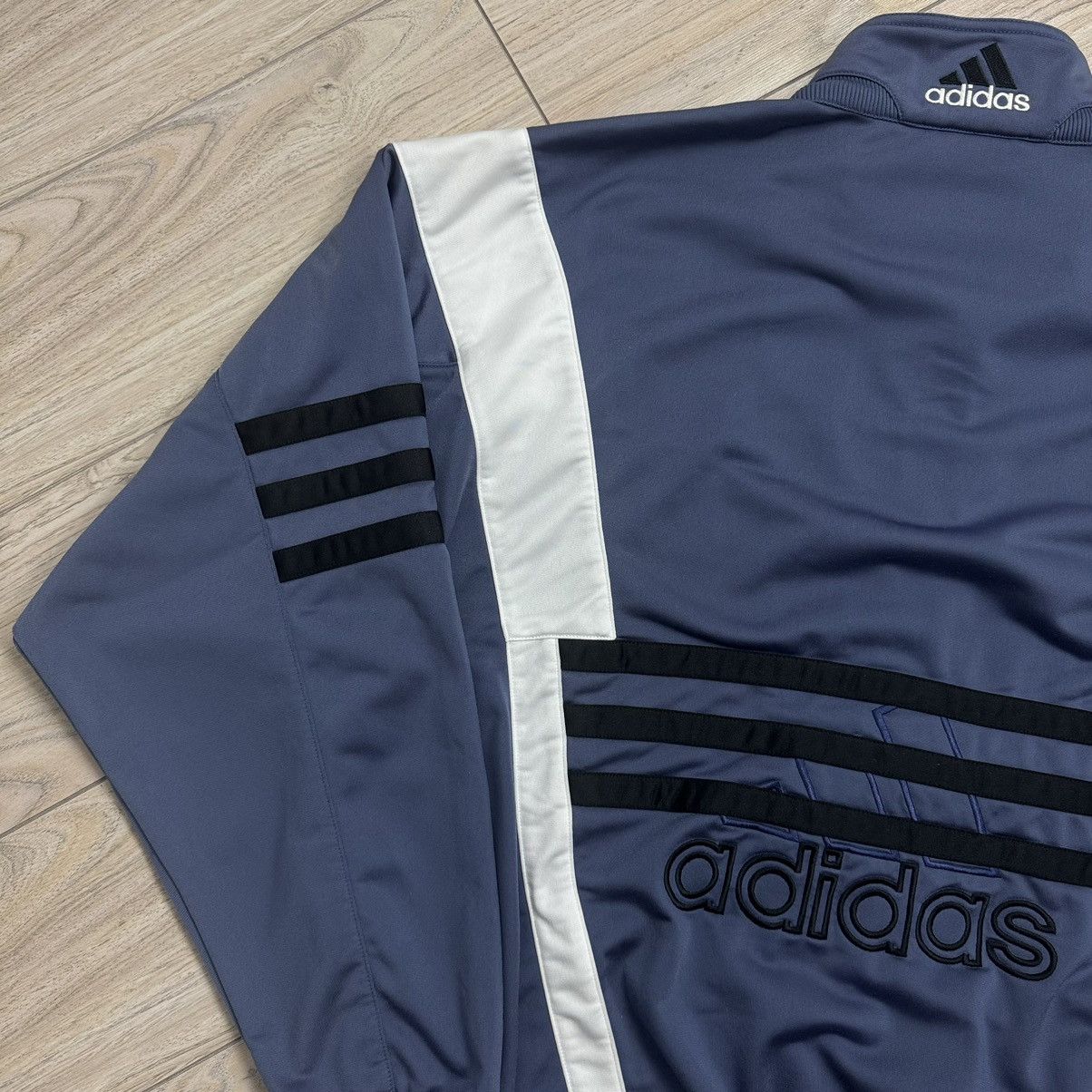 Adidas Vintage 90s Adidas Retro Zip Up Track Jacket Size US XL / EU 56 / 4 - 13 Thumbnail