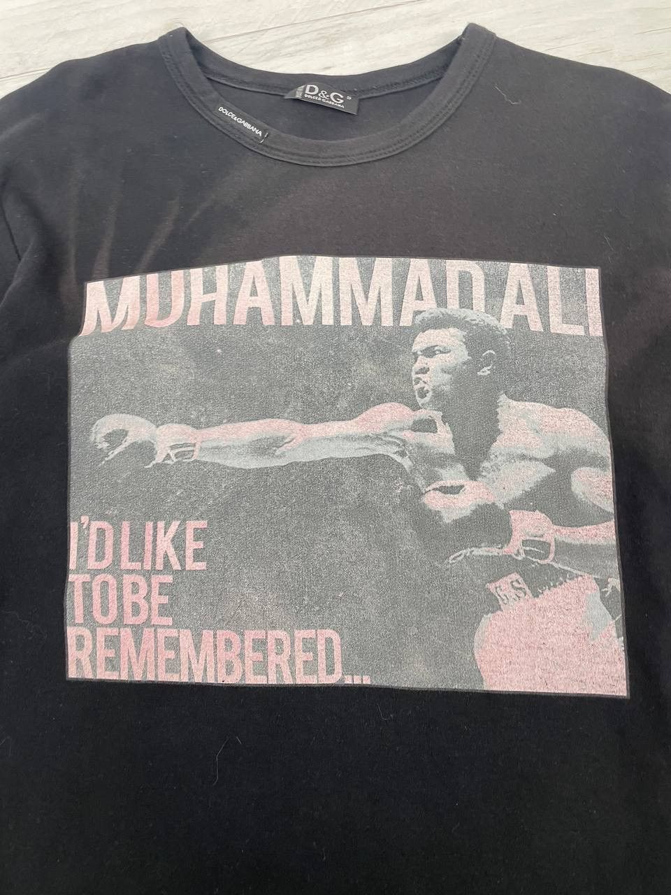 Dolce & Gabbana Dolce & Gabbana Muhammad Ali T-Shirt Long Sleeve Big logo Size US S / EU 44-46 / 1 - 6 Thumbnail