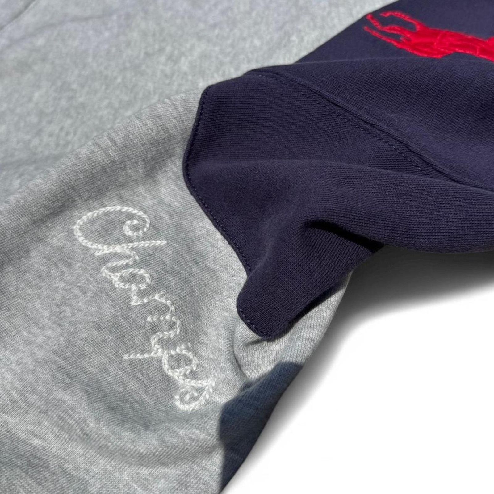 Polo Ralph Lauren Navy/Grey Polo Ralph Lauren Zip-Up Size US XL / EU 56 / 4 - 5 Thumbnail