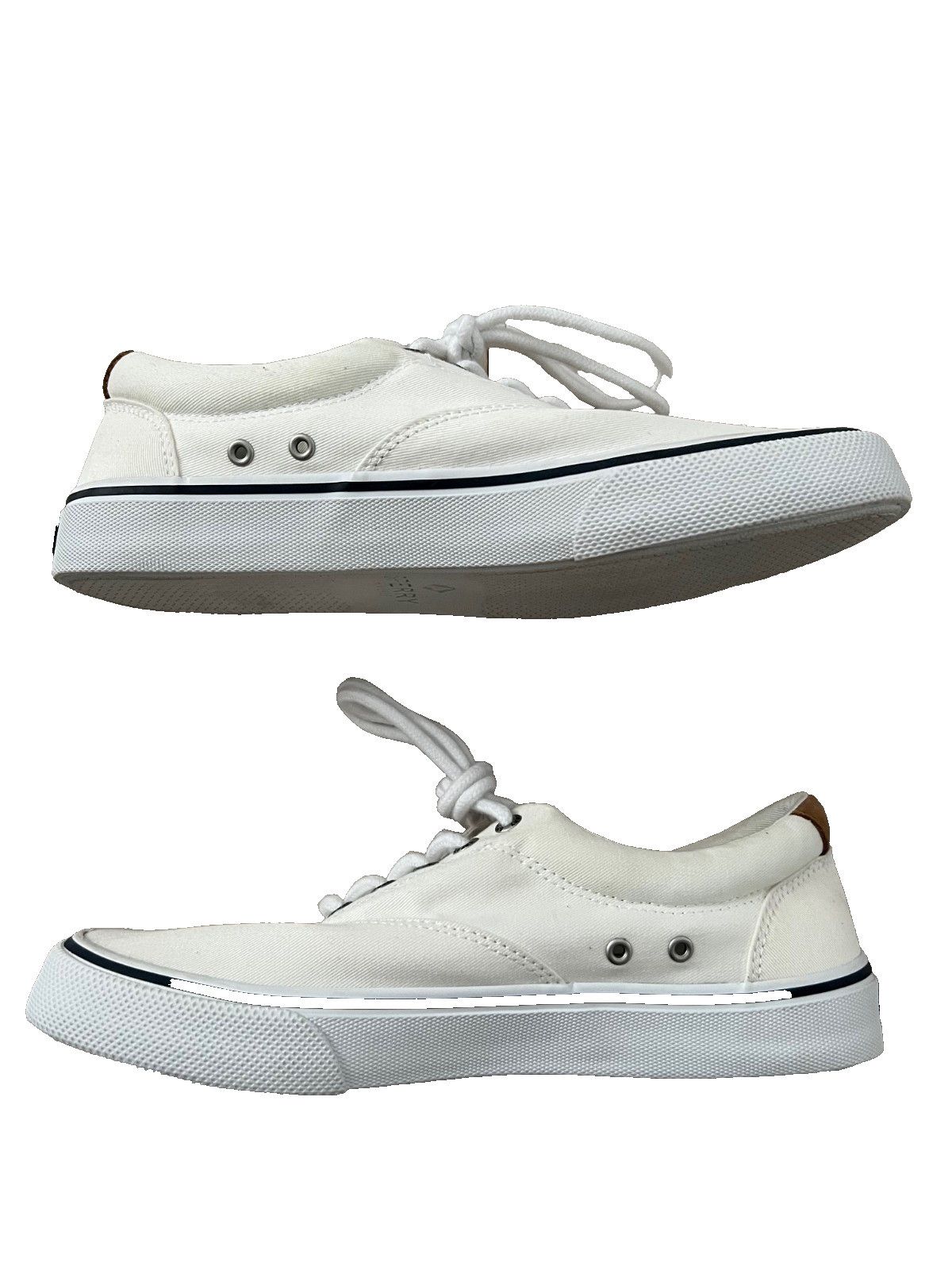 Sperry Sperry Top Sider Striper II CVO SW Lace Shoes White ( 7 ) Size US 7 / EU 40 - 6 Thumbnail