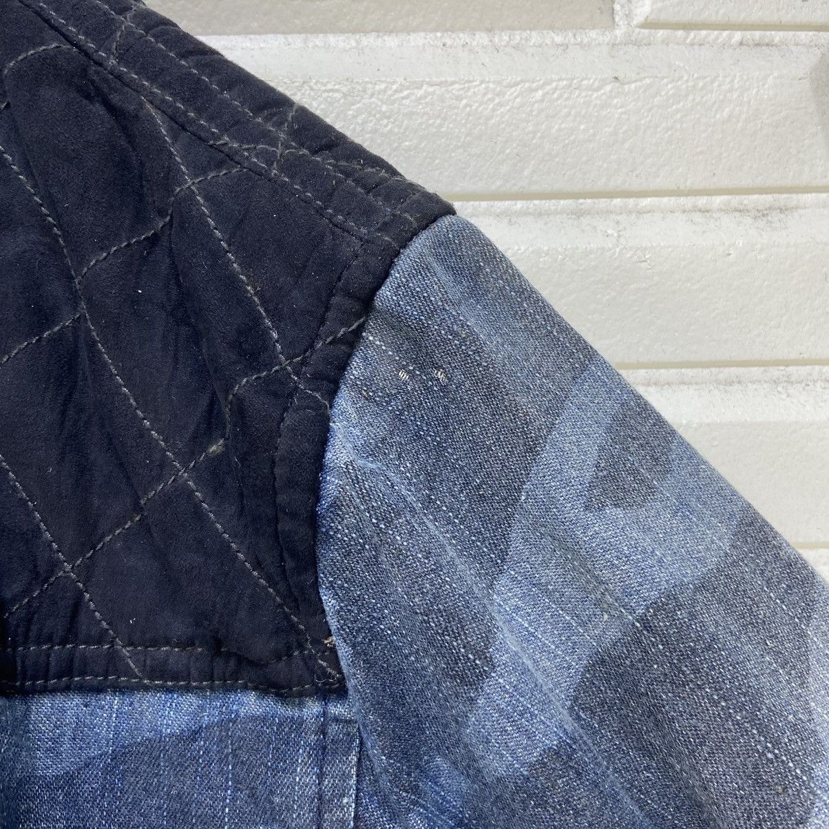 In The Attic 🔥In The Attic Camouflage Synthetic Leather + Denim Jacket Size US XXL / EU 58 / 5 - 10 Thumbnail