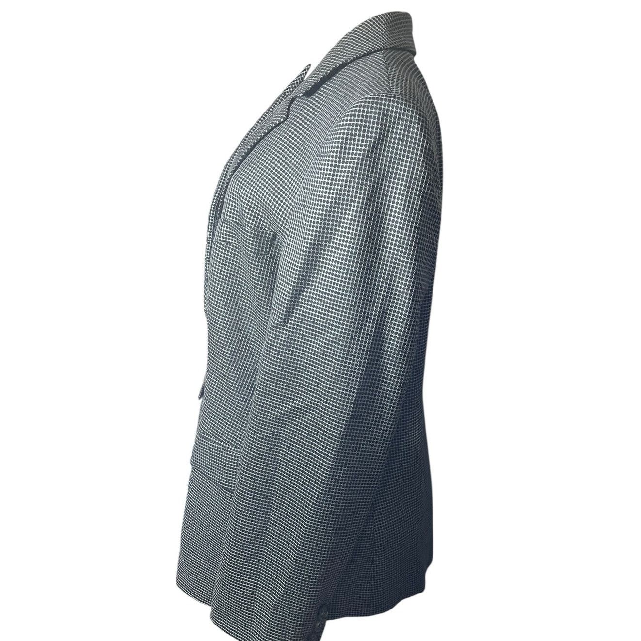 Armani Armani Collezioni Wool/Silk Double Breasted Blazer Sz 14 Size XL / US 12-14 / IT 48-50 - 3 Thumbnail