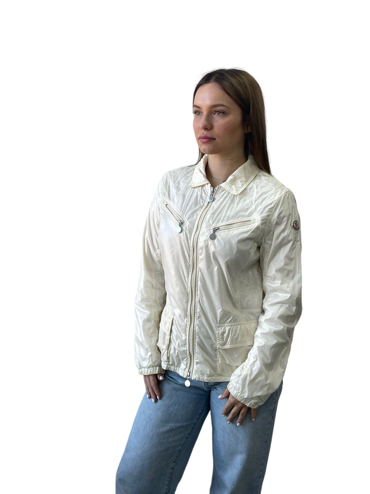 Moncler Authentic Moncler Women Jacket Size 4 (L) Size L / US 10 / IT 46 - 2 Thumbnail