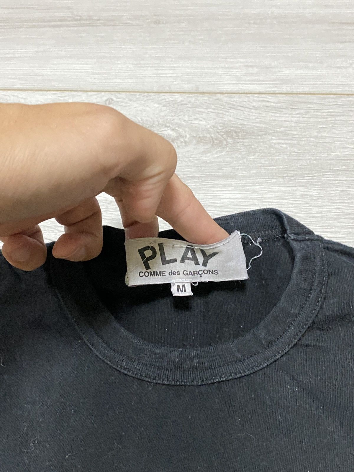 CDG by Comme des Garcons PLAY heart Comme des garçons vintage t-shirt Size US M / EU 48-50 / 2 - 4 Thumbnail