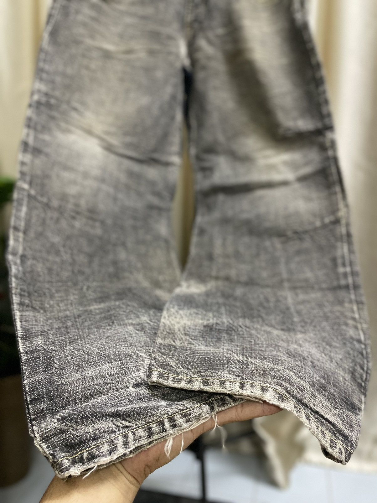 Japanese Brand × Vintage SCANNER FUNDAMETAL PRODUCT REBUILT KAPITAL DENIM Size US 34 / EU 50 - 6 Thumbnail