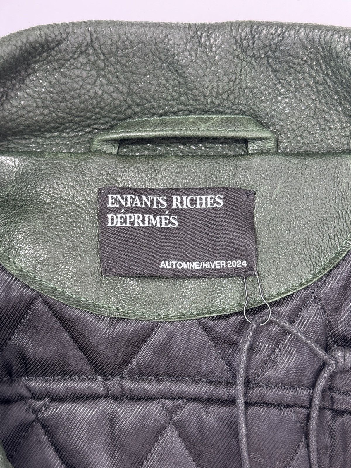 Enfants Riches Deprimes PAINTER'S WIVES LEATHER LIBRARY JACKET Size US XL / EU 56 / 4 - 9 Thumbnail
