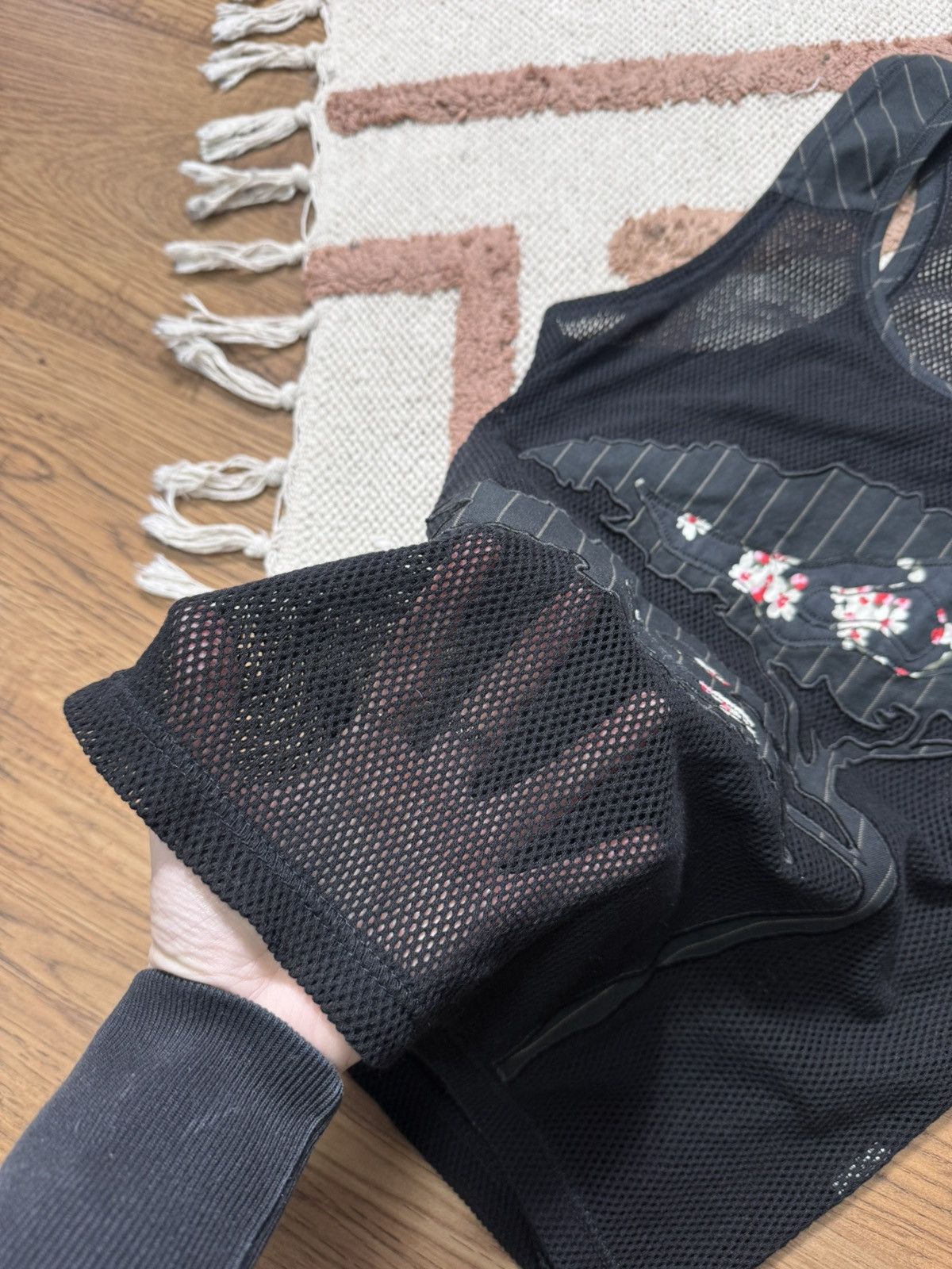 Kenzo VINTAGE KENZO 2000s MESH TANK TOP Size S / US 4 / IT 40 - 8 Thumbnail