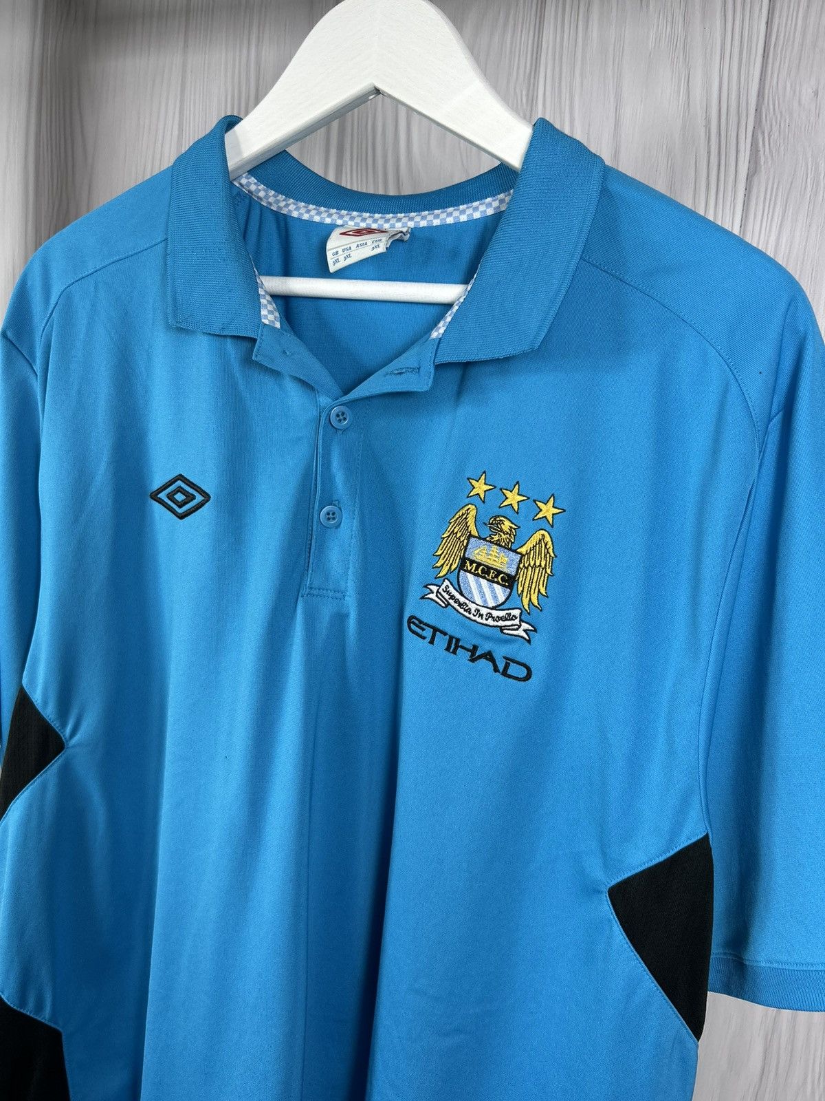 Umbro Manchester City Umbro 2011/12 Shirt Football Soccer Size 3XL Size US XXL / EU 58 / 5 - 3 Thumbnail