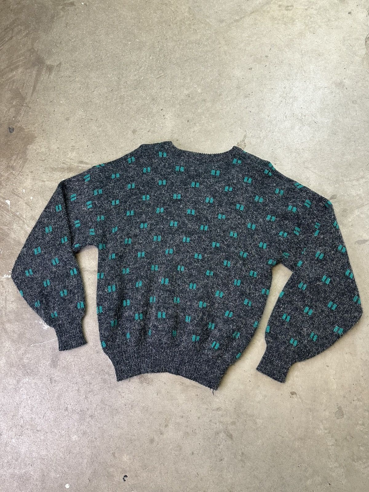 Sears × Vintage vintage 80s sears abstract pattern knit sweater medium Size US M / EU 48-50 / 2 - 5 Thumbnail