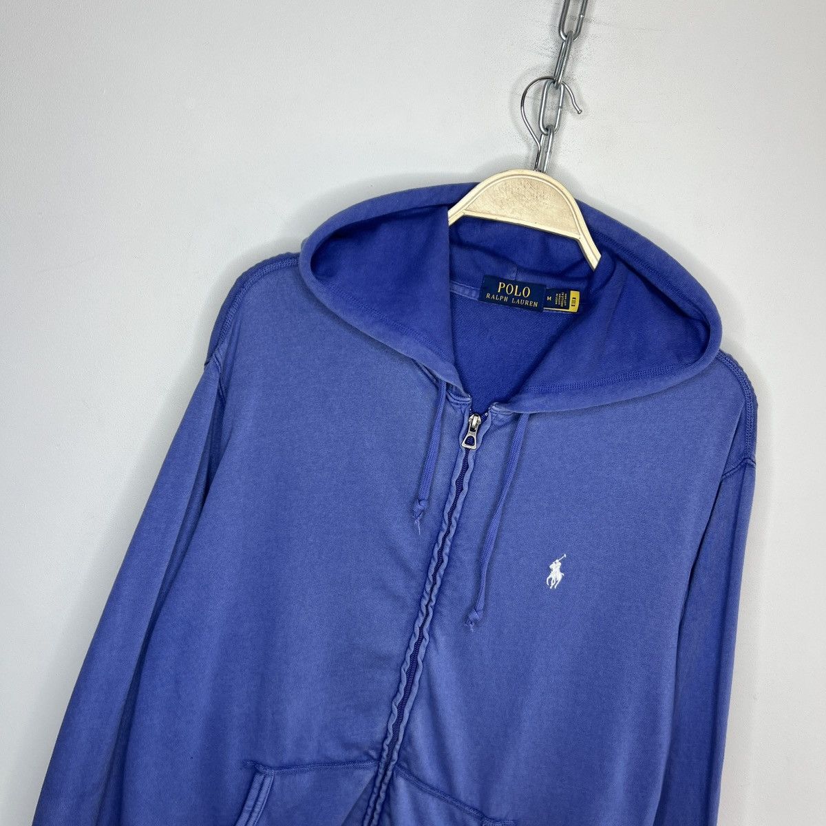 Polo Ralph Lauren Polo Ralph Lauren Hoodie Sweatshirt Hooded Blue Pony Logo Size US M / EU 48-50 / 2 - 4 Thumbnail