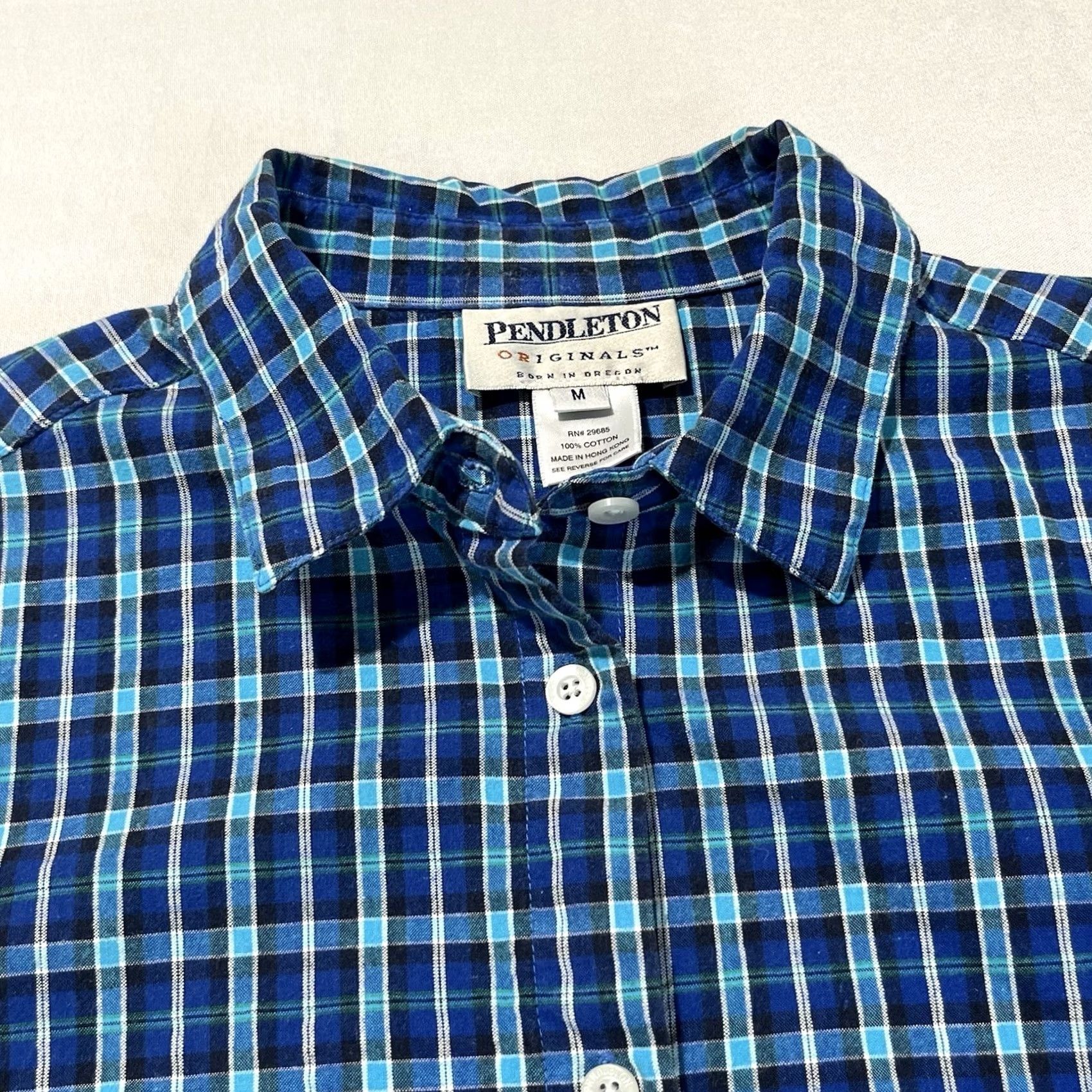 Pendleton Pendleton Plaid Button-Up Shirt M Medium Multicolor Long Sleeve Button-Up Shirt Mens Size US M / EU 48-50 / 2 - 4 Thumbnail