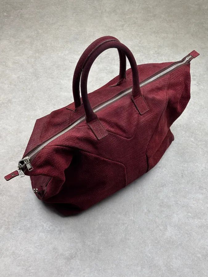Yves Saint Laurent AW2009 Yves Saint Laurent Bordeaux Leather Handle Bag Size ONE SIZE - 4 Thumbnail